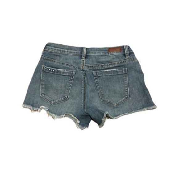 📚Blank NYC • Boho Embroidered Jean Denim Shorts - Size 26 - Picture 3 of 5